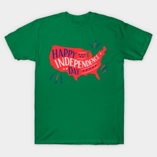 USA Happy independence Day T-Shirt